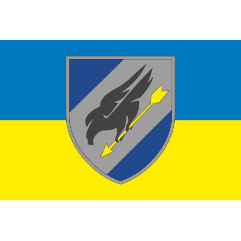 Прапор 114 БрТА (бригада тактичної авіації) ЗСУ. Варіант-05