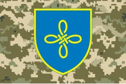 Прапор 159 ОМБр (окрема механізована бригада) ЗСУ. Варіант-09