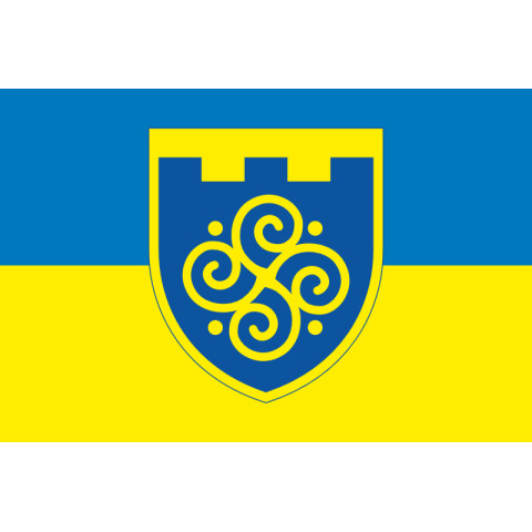 Прапор 192 ОБТрО (окремий батальйон Територіальної оборони) ЗСУ. Варіант-05 Прапор 192 ОБТрО (окремий батальйон Територіальної оборони) ЗСУ. Варіант-05