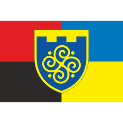 Прапор 192 ОБТрО (окремий батальйон Територіальної оборони) ЗСУ. Варіант-09 Прапор 192 ОБТрО (окремий батальйон Територіальної оборони) ЗСУ. Варіант-09
