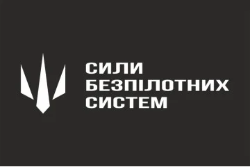 Прапор СБС (Сили безпілотних систем) ЗСУ. Варіант-04