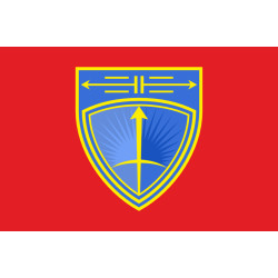 Прапор 632 ОЗКБ (окремий зенітний кулеметний батальйон) ЗСУ. Варіант-03 Прапор 632 ОЗКБ (окремий зенітний кулеметний батальйон) ЗСУ. Варіант-03