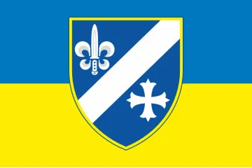 Флаг 120 ОРП (отдельный разведывательный полк) ВСУ. Вариант-01