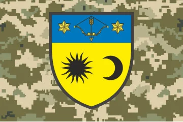 Прапор 229 ОБЛ (окремий батальйон логістики) ЗСУ. Варіант-06 Прапор 229 ОБЛ (окремий батальйон логістики) ЗСУ. Варіант-06