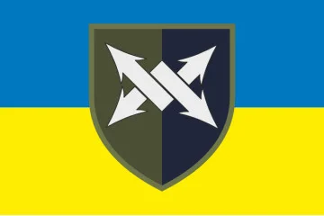 Флаг 347 ИТУ (информационно-телекоммуникационный узел) ДШВ ВСУ. Вариант-10