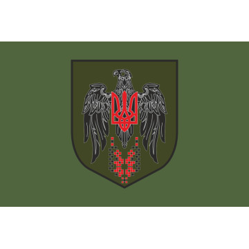 Прапор 179 ОНБ (окремий навчальний батальйон) Сил ТрО ЗСУ. Варіант-03