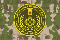 Прапор ОВЗ НГУ (об'єднаний вузол зв'язку НГУ). Варіант-05