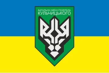 Прапор 1 БОП (батальйон оперативного призначення) НГУ. Варіант-03