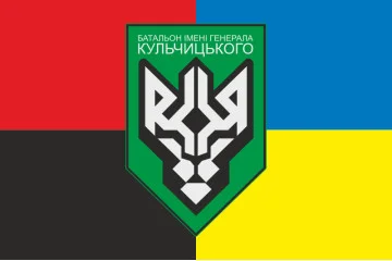 Прапор 1 БОП (батальйон оперативного призначення) НГУ. Варіант-05