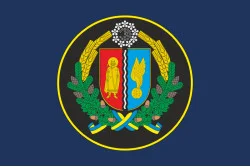 Прапор МНЦ (Міжнародний міжвідомчий багатопрофільний центр підготовки підрозділів) НГУ. Варіант-05 Прапор МНЦ (Міжнародний міжвідомчий багатопрофільний центр підготовки підрозділів) НГУ. Варіант-05