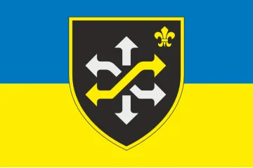 Прапор 510 ОРВБ (окремий ремонтно-відновлювальний батальйон) ЗСУ. Варіант-01