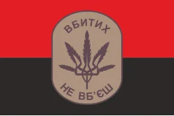 Флаг «Убитых не убьешь». Вариант-02 Флаг «Убитых не убьешь». Вариант-02