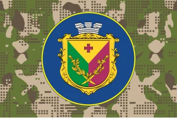 Прапор гв. АвБ НГУ (гвардійська авіаційна база НГУ). Варіант-17