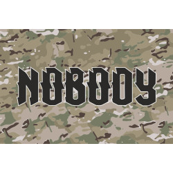 Флаг Спецподразделения «NOBODY» ГУР МОУ. Вариант-02 Флаг Спецподразделения «NOBODY» ГУР МОУ. Вариант-02