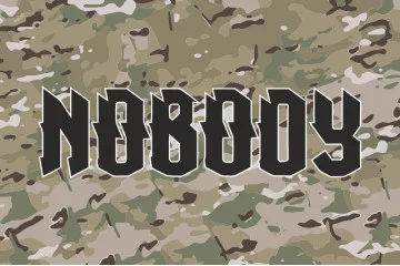 Прапор Спецпідрозділу «NOBODY» ГУР МОУ. Варіант-02 Прапор Спецпідрозділу «NOBODY» ГУР МОУ. Варіант-02