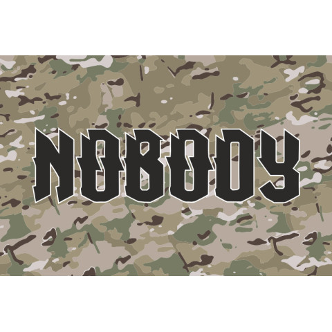 Прапор Спецпідрозділу «NOBODY» ГУР МОУ. Варіант-02 Прапор Спецпідрозділу «NOBODY» ГУР МОУ. Варіант-02