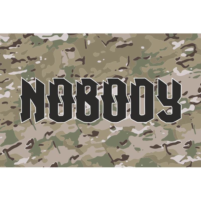 Флаг Спецподразделения «NOBODY» ГУР МОУ. Вариант-02 Флаг Спецподразделения «NOBODY» ГУР МОУ. Вариант-02