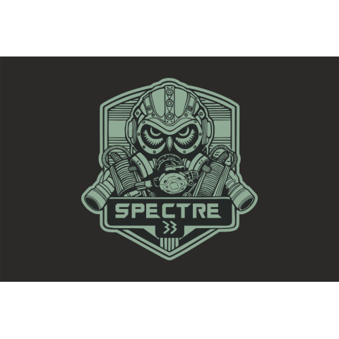 Прапор Підрозділу «Spectre 33» ГУР МОУ. Варіант-01 Прапор Підрозділу «Spectre 33» ГУР МОУ. Варіант-01