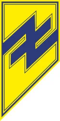Прапор 12 БрСпП (бригада спеціального призначення) НГУ «Азов». Варіант-02