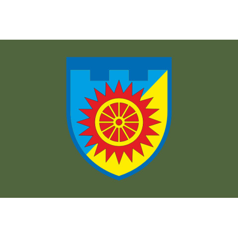 Прапор 135 ОБТрО (окремий батальйон Територіальної оборони) ЗСУ. Варіант-13 Прапор 135 ОБТрО (окремий батальйон Територіальної оборони) ЗСУ. Варіант-13