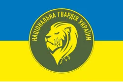 Прапор 3 СБ ООВДО (стрілецький батальйон охорони особливо важливих державних об'єктів) НГУ. Варіант-02