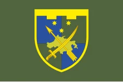 Прапор ОБТрО (окремий батальйон ТрО) Сил ТрО ЗСУ. Варіант-02