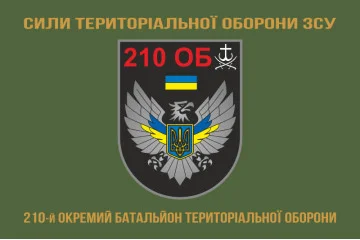 Прапор 210 ОБТрО (окремий батальйон ТрО) Сил ТрО ЗСУ. Варіант-04