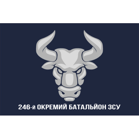 Флаг 246 ОБ (отдельный батальон) ВСУ. Вариант-08 Флаг 246 ОБ (отдельный батальон) ВСУ. Вариант-08