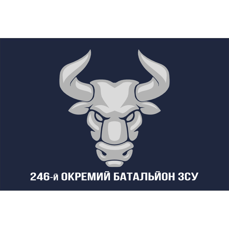 Флаг 246 ОБ (отдельный батальон) ВСУ. Вариант-08 Флаг 246 ОБ (отдельный батальон) ВСУ. Вариант-08