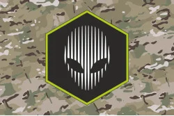 Флаг 412 ОП БпС (отдельный полк беспилотных систем) ВСУ «NEMESIS». Вариант-06