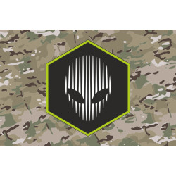 Флаг 412 ОП БпС (отдельный полк беспилотных систем) ВСУ «NEMESIS». Вариант-06 Флаг 412 ОП БпС (отдельный полк беспилотных систем) ВСУ «NEMESIS». Вариант-06