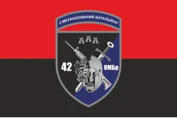 Прапор 2 МБ (механізований батальйон) 42 ОМБр ЗСУ. Варіант-03