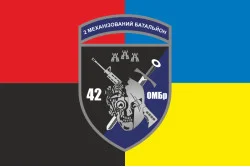 Прапор 2 МБ (механізований батальйон) 42 ОМБр ЗСУ. Варіант-05