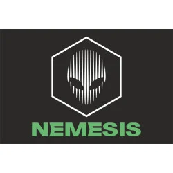 Флаг 412 ОП БпС (отдельный полк беспилотных систем) ВСУ «NEMESIS». Вариант-08 Флаг 412 ОП БпС (отдельный полк беспилотных систем) ВСУ «NEMESIS». Вариант-08