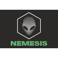 Флаг 412 ОП БпС (отдельный полк беспилотных систем) ВСУ «NEMESIS». Вариант-08 Флаг 412 ОП БпС (отдельный полк беспилотных систем) ВСУ «NEMESIS». Вариант-08
