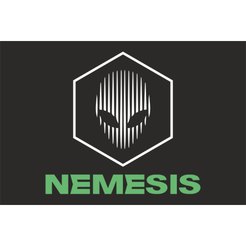 Флаг 412 ОП БпС (отдельный полк беспилотных систем) ВСУ «NEMESIS». Вариант-08 Флаг 412 ОП БпС (отдельный полк беспилотных систем) ВСУ «NEMESIS». Вариант-08
