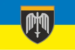Прапор ОКПП (окремий контрольно-пропускний пункт) ДПСУ «Київ». Варіант-05