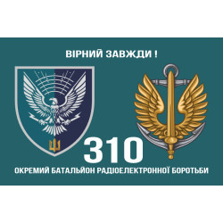 Прапор 310 окремого батальйону РЕБ МП ВМС ЗСУ. Варіант-02 Прапор 310 окремого батальйону РЕБ МП ВМС ЗСУ. Варіант-02