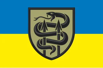 Прапор 223 ОБТрО (окремий батальйон ТрО) Сил ТрО ЗСУ. Варіант-05 Прапор 223 ОБТрО (окремий батальйон ТрО) Сил ТрО ЗСУ. Варіант-05