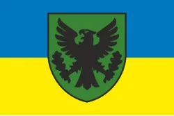 Прапор 15 ОБрАР (окрема бригада артилерійської розвідки) ЗСУ. Варіант-12 Прапор 15 ОБрАР (окрема бригада артилерійської розвідки) ЗСУ. Варіант-12