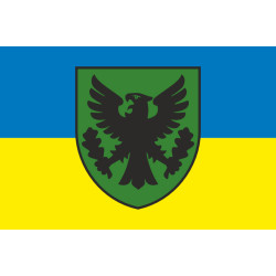 Прапор 15 ОБрАР (окрема бригада артилерійської розвідки) ЗСУ. Варіант-12 Прапор 15 ОБрАР (окрема бригада артилерійської розвідки) ЗСУ. Варіант-12