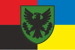 Прапор 15 ОБрАР (окрема бригада артилерійської розвідки) ЗСУ. Варіант-16 Прапор 15 ОБрАР (окрема бригада артилерійської розвідки) ЗСУ. Варіант-16