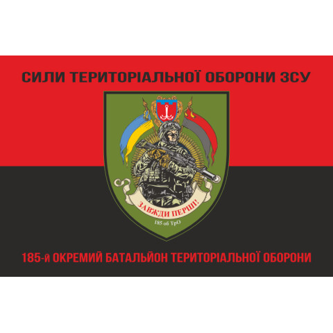 Прапор 185 ОБТрО (окремий батальйон ТрО) Сил ТрО ЗСУ. Варіант-08
