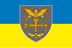 Прапор 3 батальйону Інтернаціонального легіону України. Варіант-01