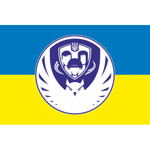 Прапор КШППВ (координаційний штаб з питань поводження з військовополоненими). Варіант-06