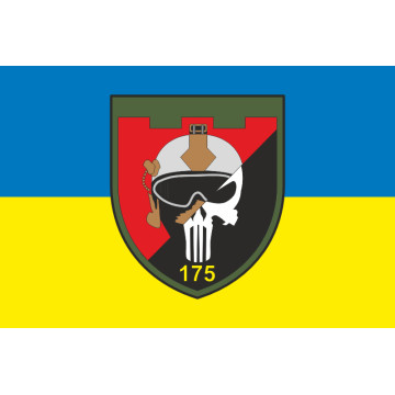 Прапор 175 ОБТрО (окремий батальйон ТрО) Сил ТрО ЗСУ. Варіант-05 Прапор 175 ОБТрО (окремий батальйон ТрО) Сил ТрО ЗСУ. Варіант-05