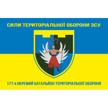 Прапор 177 ОБТрО (окремий батальйон ТрО) Сил ТрО ЗСУ. Варіант-06