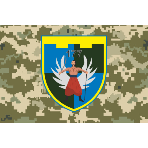 Прапор 177 ОБТрО (окремий батальйон ТрО) Сил ТрО ЗСУ. Варіант-10