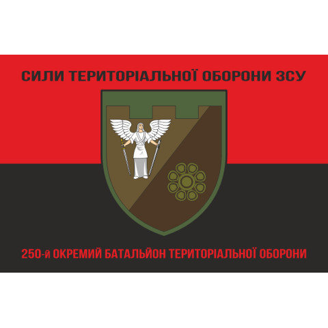 Прапор 250 ОБТрО (окремий батальйон ТрО) Сил ТрО ЗСУ. Варіант-08