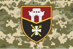 Прапор 15 АК (армійський корпус) ЗСУ. Варіант-06